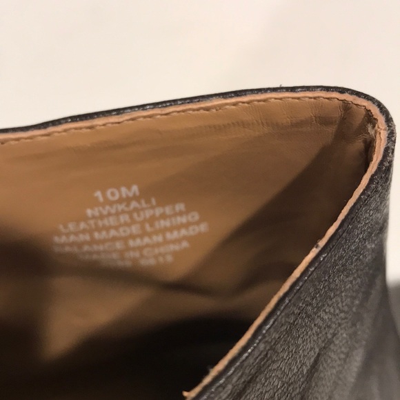 NINE WEST Kali ankle boot leather high heel zip up - Picture 6 of 8